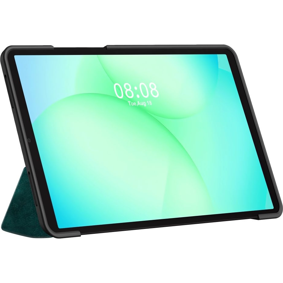 Etui z klapką Tech-Protect SmartCase do Samsung Galaxy Tab A11+ / Tab A9+, ciemnozielone